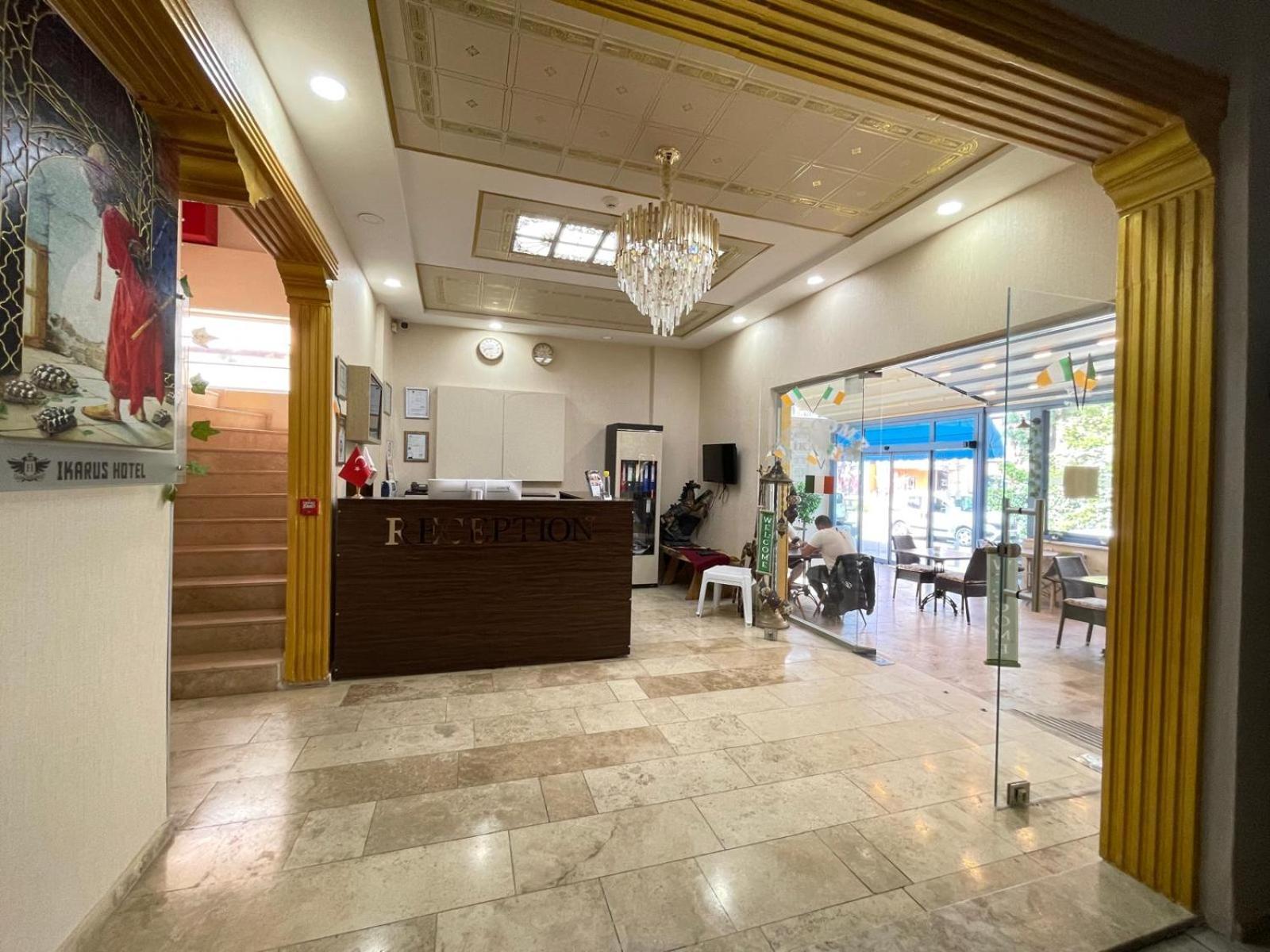 Ikarus Hotel Kusadasi Bagian luar foto